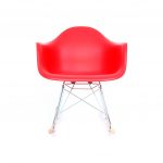 Mecedora Eames Rocking Chair RAR plástico